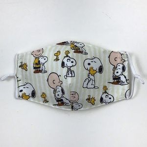 Charlie Brown Snoopy Face Mask